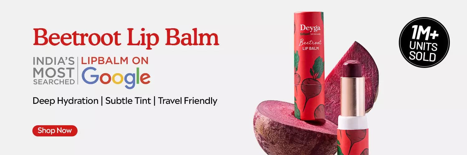 Beetroot Lip Balm — 100% Natural Tinted Balm